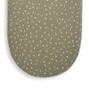 The Little Green Sheep Organic Moses Basket Fitted Sheet - Juniper Rice -Baby Products Store 01. bd003ai