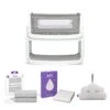 SnuzPod4 Bedside Crib Starter Bundle - Dusk 1 SnuzPod4 Bedside Crib Starter Bundle - Dusk -Baby Products Store 01. fnbs014a