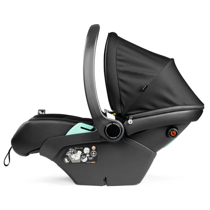 Peg Perego Primo Viaggio Lounge Car Seat - Licorice 3 Peg Perego Primo Viaggio Lounge Car Seat - Licorice
