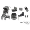 BabyStyle Oyster 3 Luxury 7 Piece Capsule Bundle - Mirror/Mercury