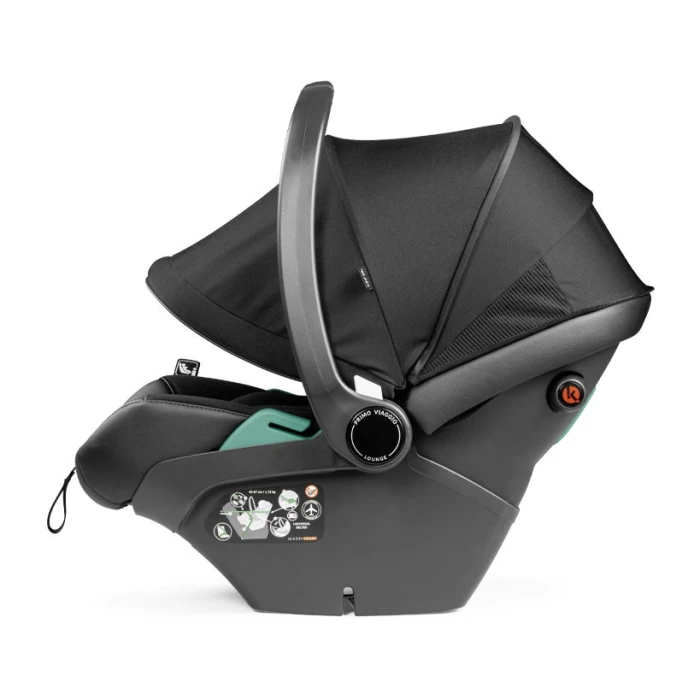 Peg Perego Primo Viaggio Lounge Car Seat - Licorice 6 Peg Perego Primo Viaggio Lounge Car Seat - Licorice - Image 4