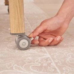 Tutti Bambini CoZee Air Bedside Crib - Sterling Silver/Oak -Baby Products Store 05 cozee air oak sterling silver