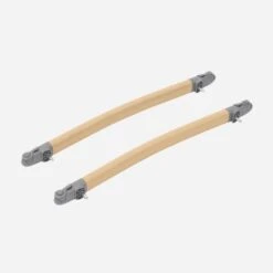 Tutti Bambini CoZee Air Bedside Crib - Sterling Silver/Oak -Baby Products Store 06 cozee air oak sterling silver