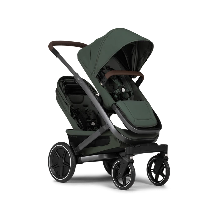 Joolz Geo3 Twin Pushchair - Urban Green 5 Joolz Geo3 Twin Pushchair - Urban Green - Image 3