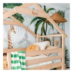 Boori Forest Teepee Loft Bed With Tent Canopy - Blueberry -Baby Products Store 08 boori forest teepee loft bed almond 4 59132
