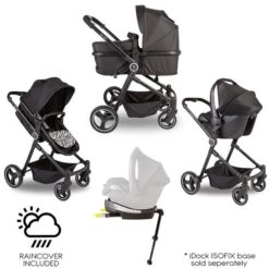 Red Kite Push Me Savanna I 2 In 1 Travel System - Zebra