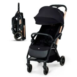 Kinderkraft APINO Compact Stroller - Raven Black