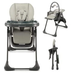 Kinderkraft TUMMIE Highchair - Grey