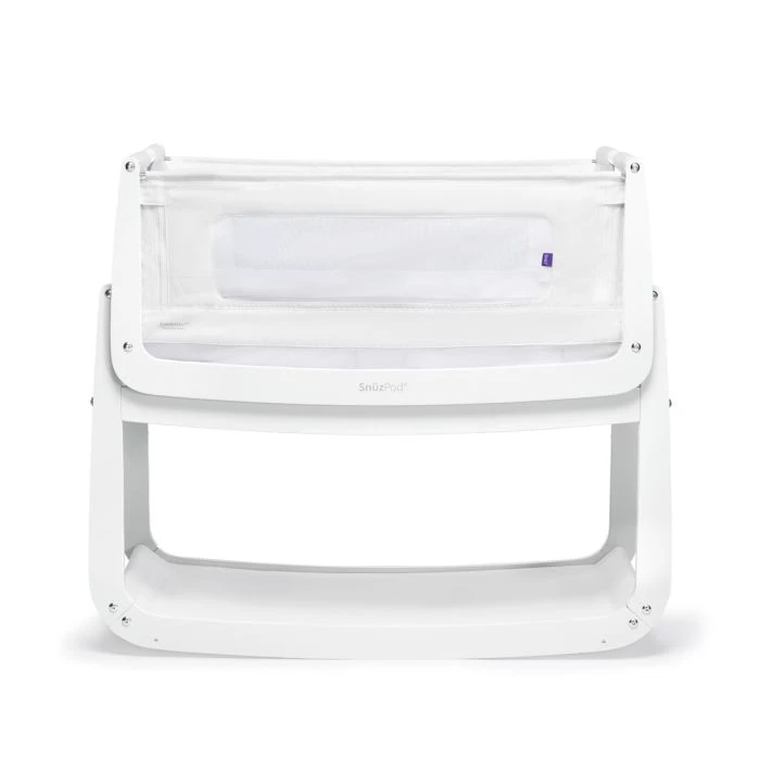 SnuzPod4 Bedside Crib & Mattress - White 3 SnuzPod4 Bedside Crib & Mattress - White