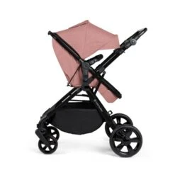 Ickle Bubba Comet 2 In 1 Plus Carrycot And Pushchair - Black/Dusty Pink/Black -Baby Products Store 10 008 001 134 07