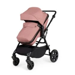 Ickle Bubba Comet 2 In 1 Plus Carrycot And Pushchair - Black/Dusty Pink/Black -Baby Products Store 10 008 001 134 09