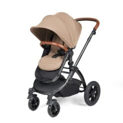 Ickle Bubba Stomp Luxe 2 In 1 Plus Pushchair & Carrycot - Black/Desert/Tan -Baby Products Store 10 011 000 209 05