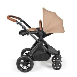 Ickle Bubba Stomp Luxe 2 In 1 Plus Pushchair & Carrycot - Black/Desert/Tan -Baby Products Store 10 011 000 209 08
