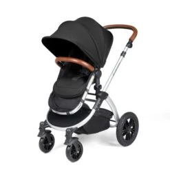 Ickle Bubba Stomp Luxe 2 In 1 Plus Pushchair & Carrycot - Silver/Midnight/Tan -Baby Products Store 10 011 000 250 05