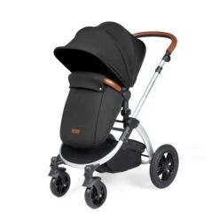 Ickle Bubba Stomp Luxe 2 In 1 Plus Pushchair & Carrycot - Silver/Midnight/Tan -Baby Products Store 10 011 000 250 06