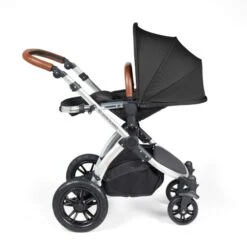 Ickle Bubba Stomp Luxe 2 In 1 Plus Pushchair & Carrycot - Silver/Midnight/Tan -Baby Products Store 10 011 000 250 08