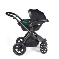 Ickle Bubba Stomp Luxe All-in-One Travel System With Isofix Base - Black/Pearl Grey/Black -Baby Products Store 10 011 320 210 09