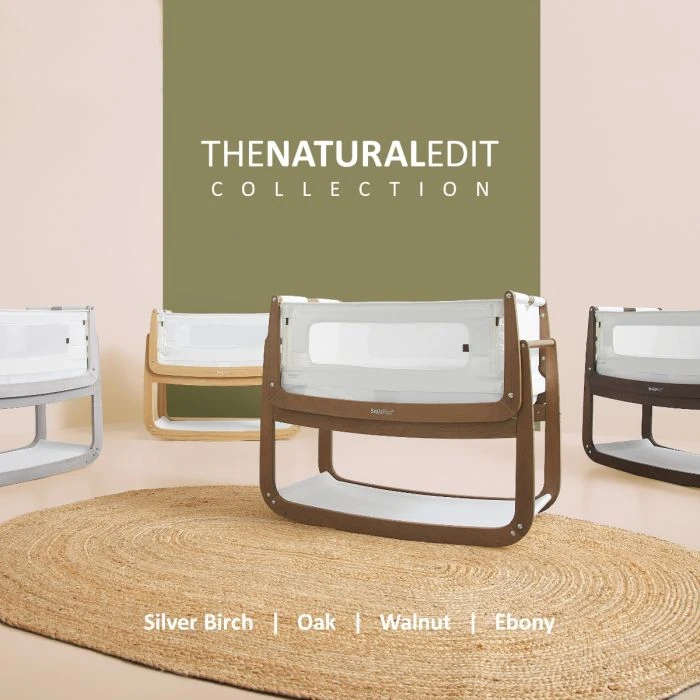 SnuzPod4 Bedside Crib (The Natural Edit) - Oak 10 SnuzPod4 Bedside Crib (The Natural Edit) - Oak - Image 8