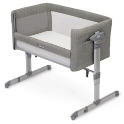 Joie Roomie Glide Crib - Foggy Grey