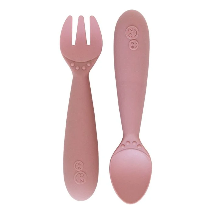 EZPZ Mni Utensils - Blush 3 EZPZ Mni Utensils - Blush