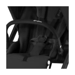 Cybex Balios S Lux Pushchair With Aton B2 Car Seat And Base 10 Piece Bundle - Moon Black (Black Frame) -Baby Products Store 105 1