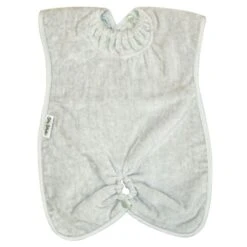 Silly Billyz Towel Highchair Hugger Bib - Silver