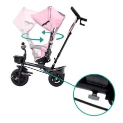Kinderkraft Aveo Tricycle - Pink -Baby Products Store 11 2