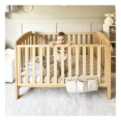 Boori Alice 2 Piece Room Set (with 3 Drawer Chest Changer) - Almond 15 Boori Alice 2 Piece Room Set (with 3 Drawer Chest Changer) - Almond -Baby Products Store 12 boori alice cot bed almond 5 37542