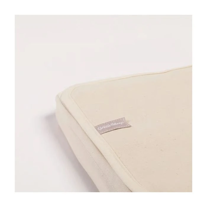 The Little Green Sheep Waterproof Mattress Protector To Fit Stokke Mini Crib 60x75cm - Natural 6 The Little Green Sheep Waterproof Mattress Protector To Fit Stokke Mini Crib 60x75cm - Natural - Image 4