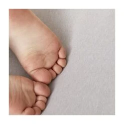 The Little Green Sheep Organic Cot & Cot Bed Fitted Sheet - Dove -Baby Products Store 1666 main