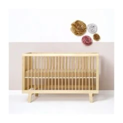 The Little Green Sheep Organic Cot & Cot Bed Fitted Sheet - Honey -Baby Products Store 1747 main