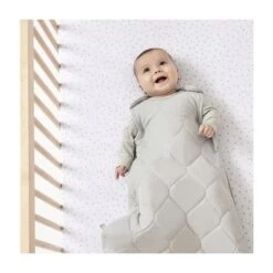 The Little Green Sheep Organic Baby Sleeping Bag 2.5 Tog - Dove -Baby Products Store 1820 main