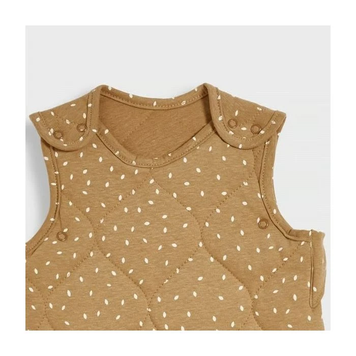 The Little Green Sheep Organic Baby Sleeping Bag 2.5 Tog - Honey Rice 4 The Little Green Sheep Organic Baby Sleeping Bag 2.5 Tog - Honey Rice - Image 2