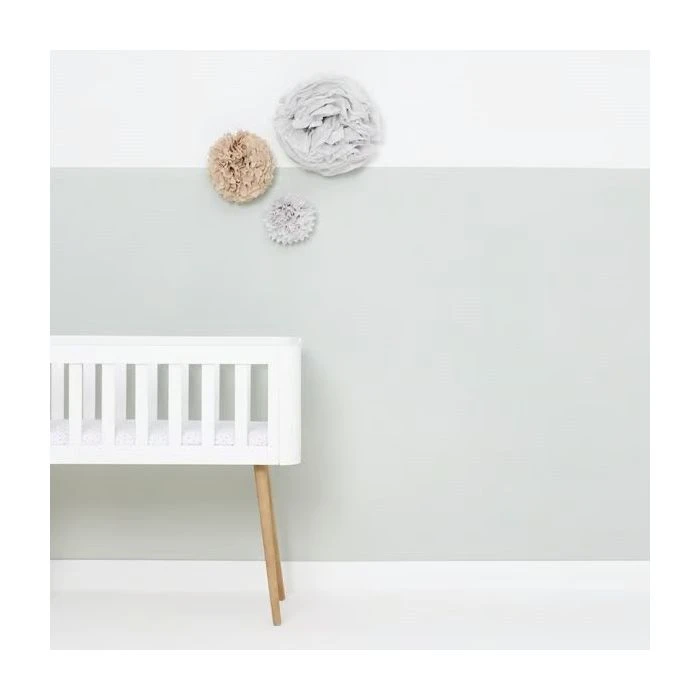 The Little Green Sheep Organic Crib Fitted Sheet - White Rice 5 The Little Green Sheep Organic Crib Fitted Sheet - White Rice - Image 3