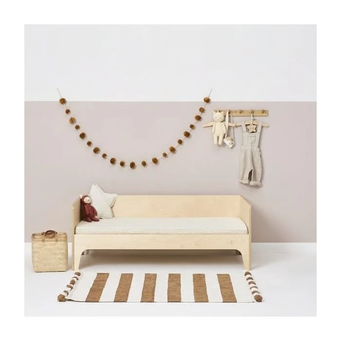 The Little Green Sheep Organic Cot & Cot Bed Fitted Sheet - Linen Rice 4 The Little Green Sheep Organic Cot & Cot Bed Fitted Sheet - Linen Rice - Image 2