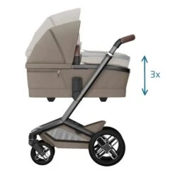 Maxi-Cosi Maxi Cosi FAME Pushchair - Twillic Truffle (Black Wheels) 20 Maxi-Cosi Maxi Cosi FAME Pushchair - Twillic Truffle (Black Wheels) -Baby Products Store 1920470300u2y2024 2024 maxicosi stroller comfort fame twillic twillictruffle fitallparents side