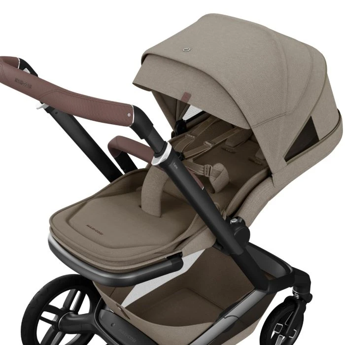 Maxi-Cosi Maxi Cosi FAME Pushchair - Twillic Truffle (Black Wheels) 4 Maxi-Cosi Maxi Cosi FAME Pushchair - Twillic Truffle (Black Wheels) - Image 2