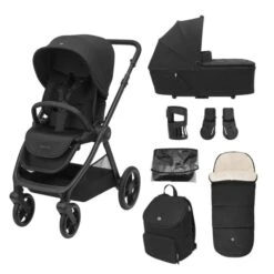 Maxi-Cosi Maxi Cosi Oxford 7 Piece Essential Bundle - Twillic Black