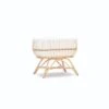 CuddleCo Aria Crib - Rattan -Baby Products Store 1 cuddleco aria hr cutout crib angle