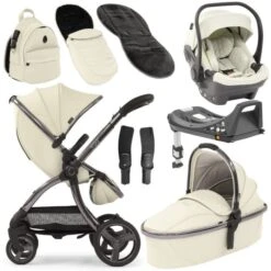 Egg® 2 Luxury Pushchair And Shell I-Size Car Seat Special Edition Bundle - Moonbeam