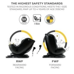 Kinderkraft XPEDITION 2 I-Size Car Seat R129 (40-150cm) - Black -Baby Products Store 2 xdedition2 i size black 5902533924073 en