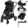 Maxi-Cosi Maxi Cosi Zelia3 Luxe Pushchair, Cabriofix I-SIZE Car Seat And Base - Twillic Black -Baby Products Store 20520 source 1652268451