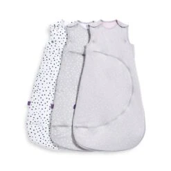 SnuzPouch Sleeping Bag 2.5 Tog (0-6M) - White Spots 12 SnuzPouch Sleeping Bag 2.5 Tog (0-6M) - White Spots -Baby Products Store 2058 main 2