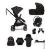 Mamas & Papas Strada 9-Piece Complete Aton Bundle - Black Diamond