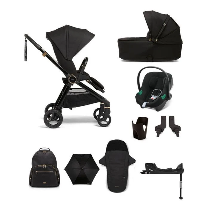 Mamas & Papas Strada 9-Piece Complete Aton Bundle - Black Diamond 3 Mamas & Papas Strada 9-Piece Complete Aton Bundle - Black Diamond