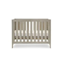 Obaby Nika Mini Cot Bed - Grey Wash 14 Obaby Nika Mini Cot Bed - Grey Wash -Baby Products Store 20ob1014 03
