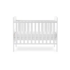 Obaby Grace Mini Cot Bed & Underdrawer With Fibre Mattress - White -Baby Products Store 20ob1302ud 03