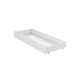 Obaby Grace Mini Cot Bed & Underdrawer With Fibre Mattress - White -Baby Products Store 20ob1302ud 07
