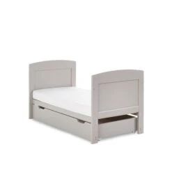 Obaby Grace Mini Cot Bed & Underdrawer - Warm Grey -Baby Products Store 20ob1312ud 05
