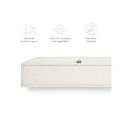 The Little Green Sheep Natural Junior Mattress 90x190cm - Natural 8 The Little Green Sheep Natural Junior Mattress 90x190cm - Natural -Baby Products Store 2150 main